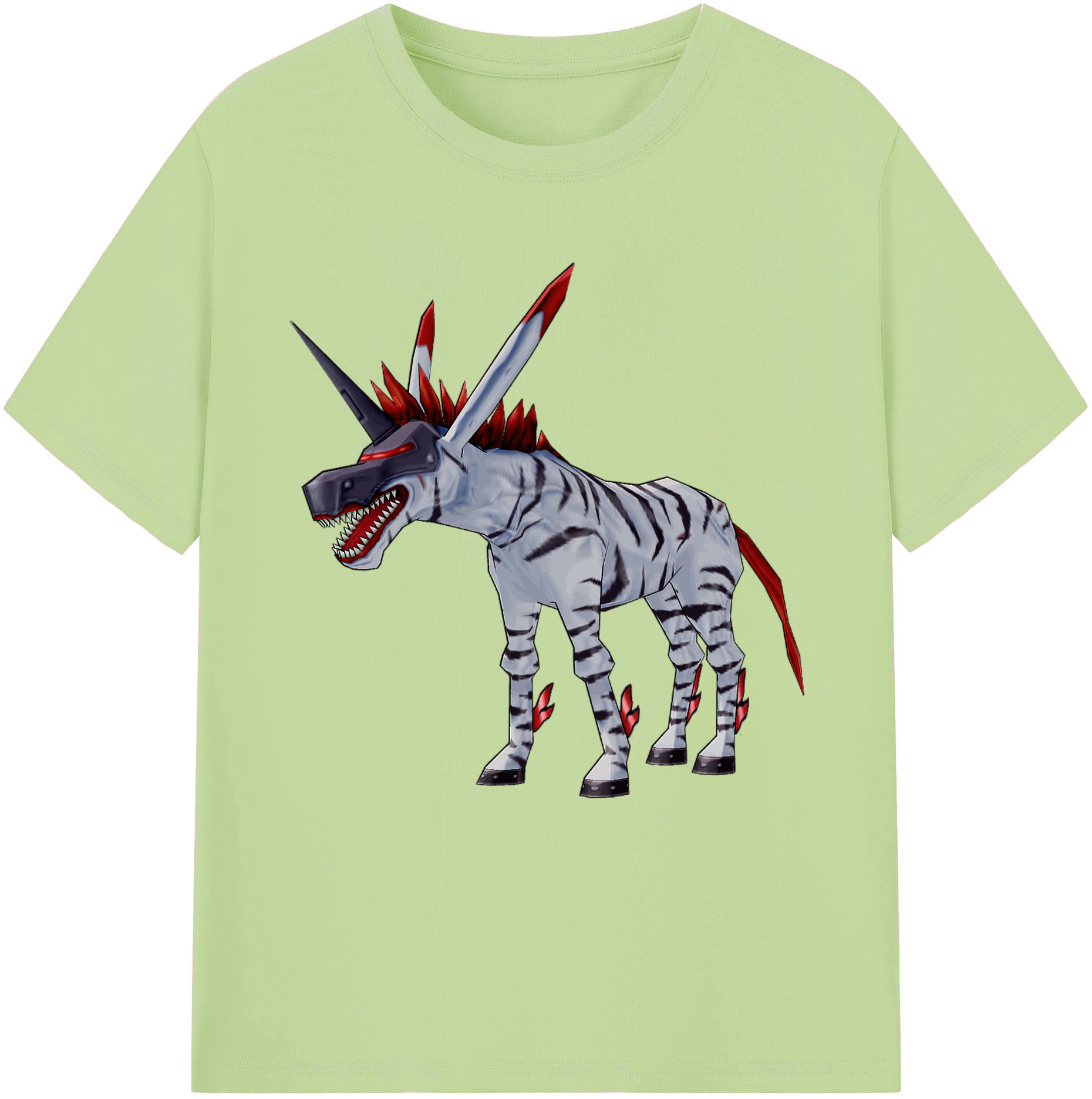 （画像用） Digimon デジタルモンスター/デジモン 綿100％半袖Tシャツ（フロントプリント）